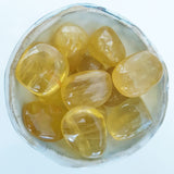 Tumbled Stones - Golden Fluorite