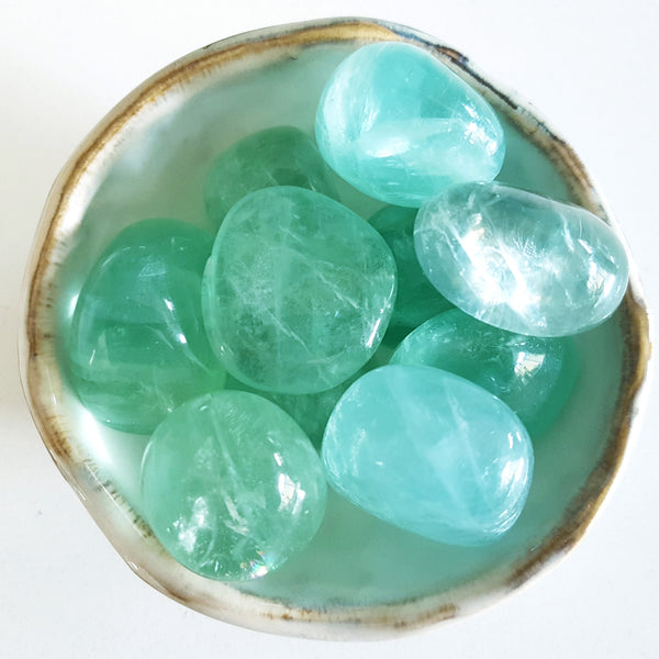 Tumbled Stones - Green Fluorite