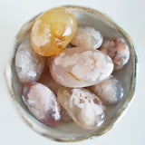 Tumbled Stones - Cherry Blossom Agate