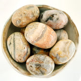 Tumbled Stones - Pink Crazy Lace Agate