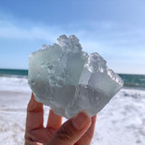 Crystal Specimens - Clear Green Blue Fluorite (Victoria)