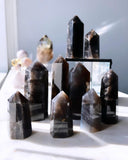 Crystal Towers - A Black Rose Quartz Tower