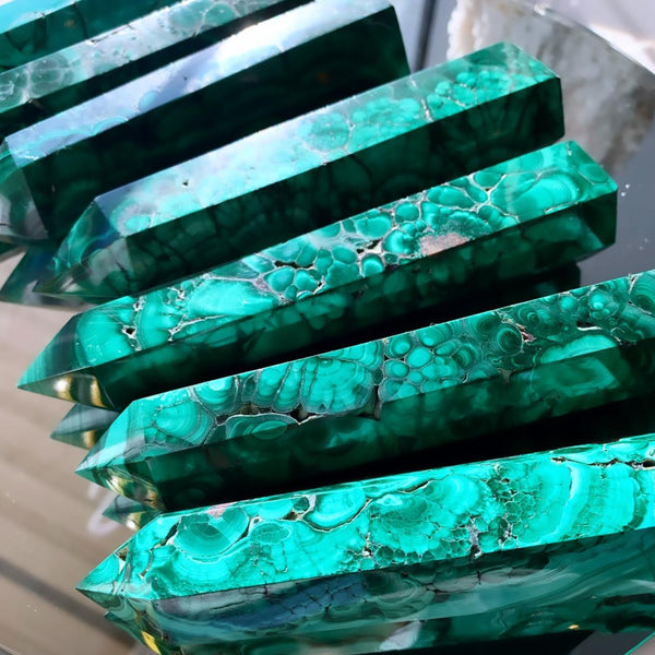 Crystal Towers - A Malachite Tower