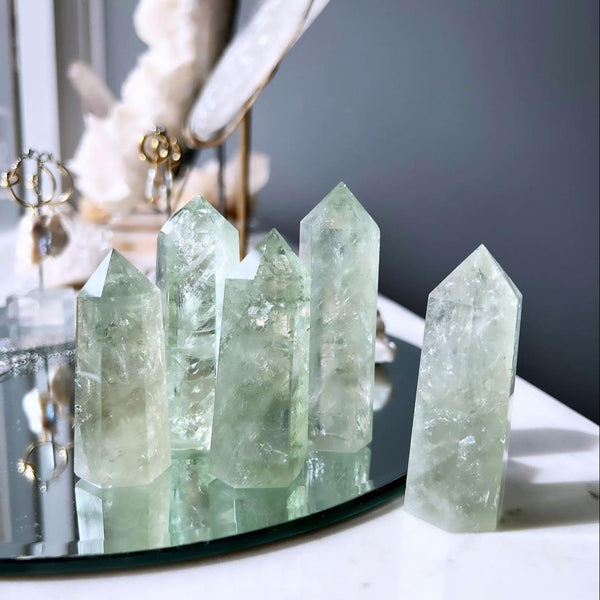 Crystal Towers - A Green Amethyst Tower