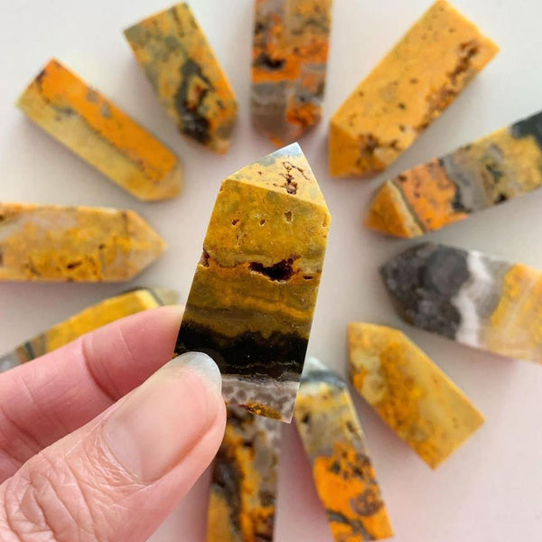 Crystal Towers - A Bumblebee Jasper Tower
