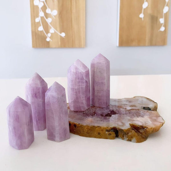 Crystal Towers - A Kunzite Tower