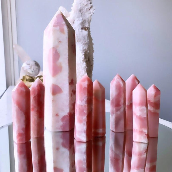Crystal Towers - A Pink Opal Tower