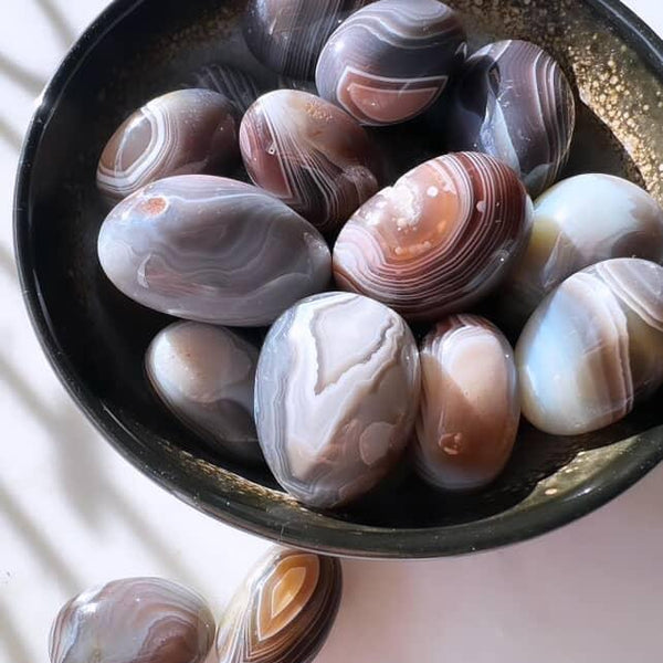 Tumbled Stones - Botswana Agate