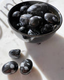 Tumbled Stones - Snowflake Obsidian