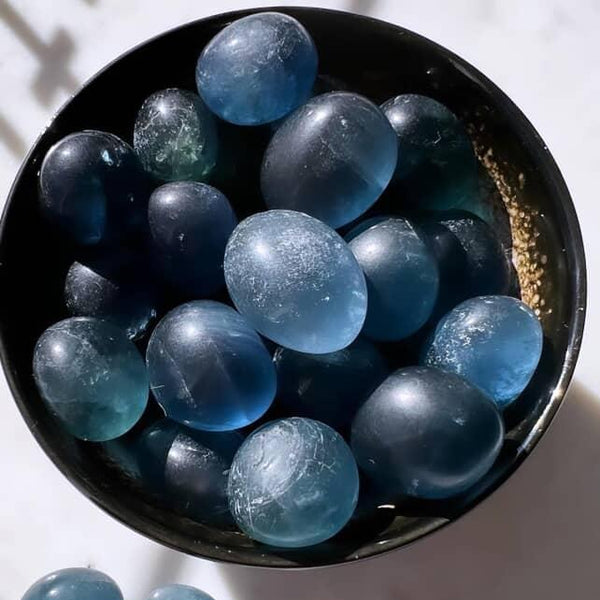 Tumbled Stones - Blue Fluorite