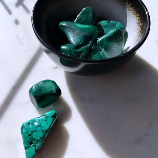 Tumbled Stones - Malachite