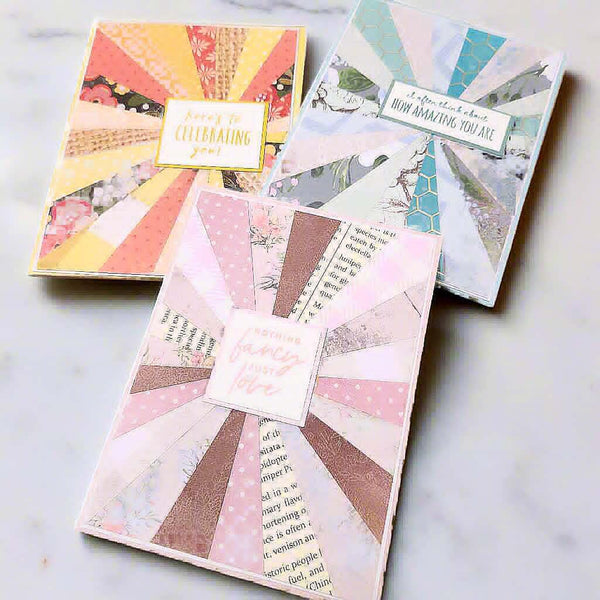 Sunburst Card Making by Kristy Borcuzch - 16 August 2025