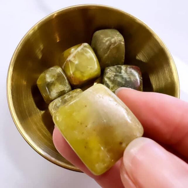 Tumbled Stones - Yellow Apatite