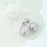 Glamorous Pearls Collection Earrings - Round Freshwater Pearls Ear Studs