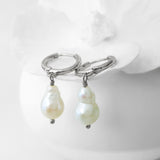 Glamorous Pearls Collection Earrings - Gourd-Shaped Freshwater Pearls Earrings
