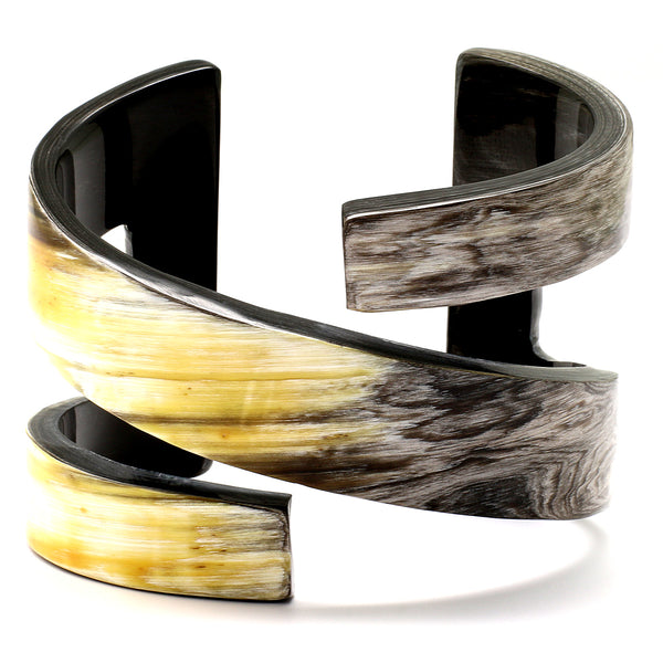 Charismatic Wanderlust Collection - Horn Bangle Candor - Soul Made Boutique