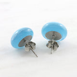 Kiln Fused Glass Stud Earrings