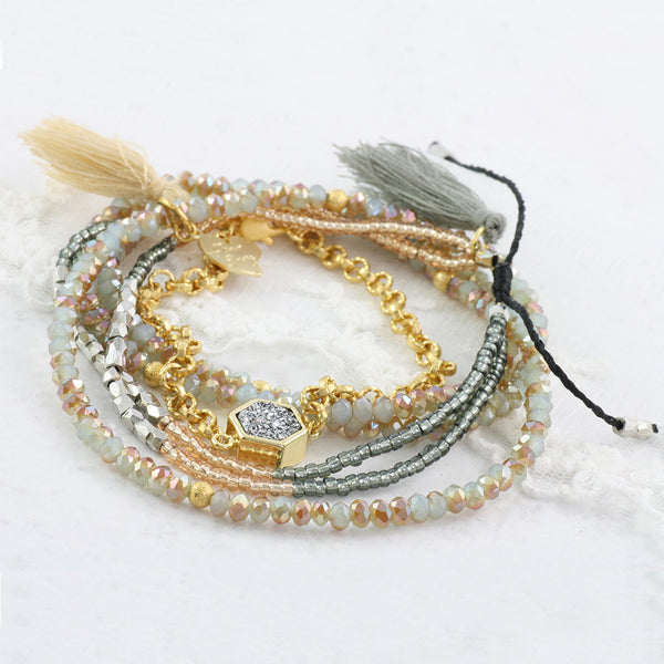 Embellished Tassel Bracelet