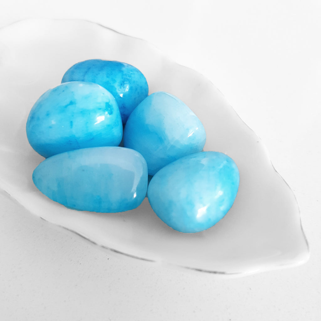 Nature Treasure - Blue Aragonite - The Calming Stone