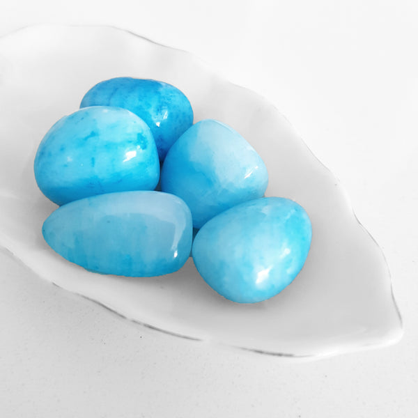 Nature Treasure - Blue Aragonite - The Calming Stone