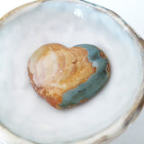 Nature Treasure - Ocean Jasper Heart Stone