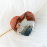 Nature Treasure - Ocean Jasper Heart Stone