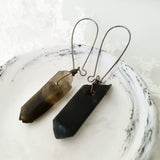 Adore Gemstone Earrings Collection - Smoky Quartz Earrings