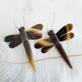 Charismatic Wanderlust Collection - Horn Earrings Dragonfly