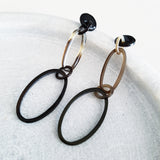 Charismatic Wanderlust Collection - Horn Earrings Thin Rings