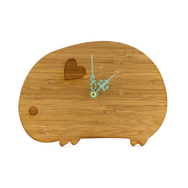 Wooden Clock - Wombat