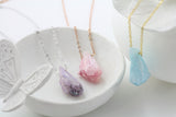 Adore Gemstone Collection - Quartz Lavender Necklace