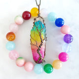 Adore Gems Collection - Gemstone Tree of Life Necklaces