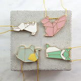 Origami Necklace