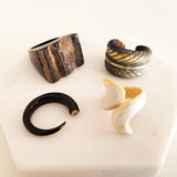 Charismatic Wanderlust Collection - Horn Ring Divergent