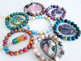 Adore Gems Collection - Rainbow Quartz Tree of Life Necklace