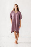 Eli V Neck Linen Dress - Soul Made Boutique