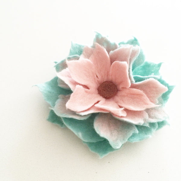 Felt Floral Brooch - Soul Made Boutique