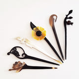 Charismatic Wanderlust Collection - Horn Barrette Love Birds - Soul Made Boutique