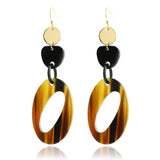 Charismatic Wanderlust Collection - Horn Earrings Flame - Soul Made Boutique