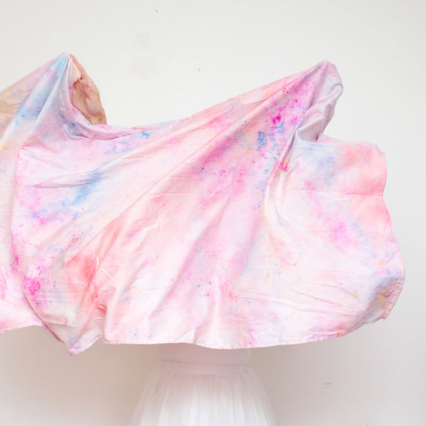 Watercolor Hand Dyed Unique Scarf