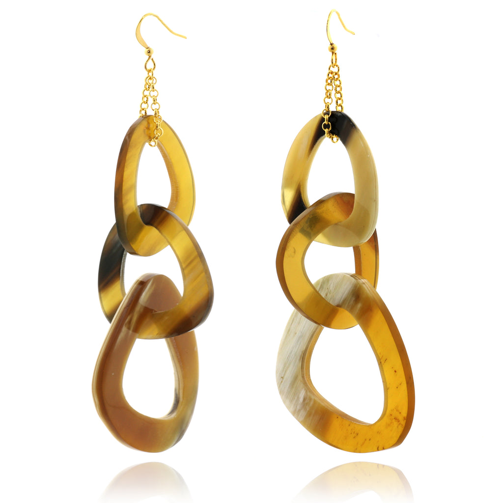Charismatic Wanderlust Collection - Horn Earrings Wild Heart - Soul Made Boutique