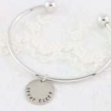 Amor Personalised Collection - Bangle Nail Stacked Discs - Soul Made Boutique