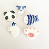 Ceramic Paw Brooch - Soul Made Boutique