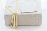 Amor Personalised Collection - Necklace Vertical Bar - Soul Made Boutique