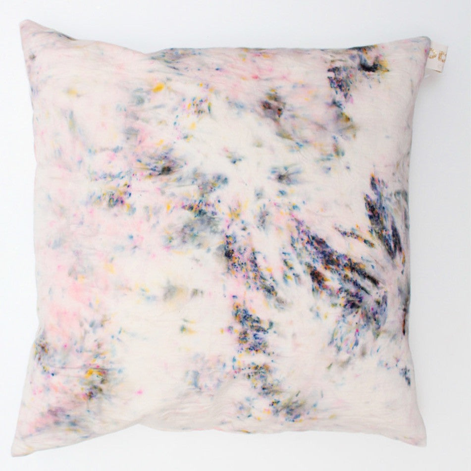 Watercolor Hand Dyed Cushion Cover