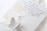 Amor Personalised Collection - Necklace Sterling Silver Pearl Gemstone Moonstone - Soul Made Boutique
