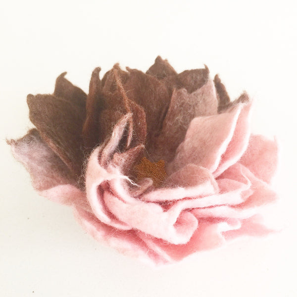 Felt Floral Brooch - Soul Made Boutique