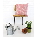 Screen Printed Solid Orla Cushion Cover