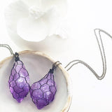 Adore Gemstone Collection - Amethyst Raw Necklace - Soul Made Boutique