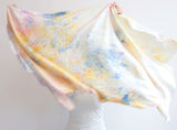 Watercolor Hand Dyed Unique Scarf